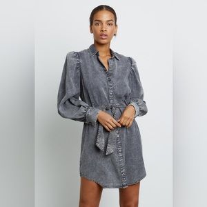Rails Adele Acid Wash Denim Shirt Dress